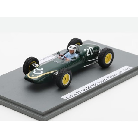 Lotus 21 20 Neville Lederle F1 6th Afrique du Sud 1962 Spark S7138
