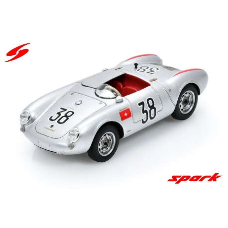 Porsche 550 38 24 Heures du Mans 1955 Spark S9715