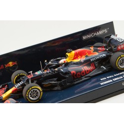 Red Bull Honda RB16B 33 F1 Winner Emilie Romagne 2021 Max Verstappen Minichamps 410210133