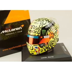 Casque Helmet 1/5 Lando Norris McLaren F1 Angleterre 2025 Spark 5HF217