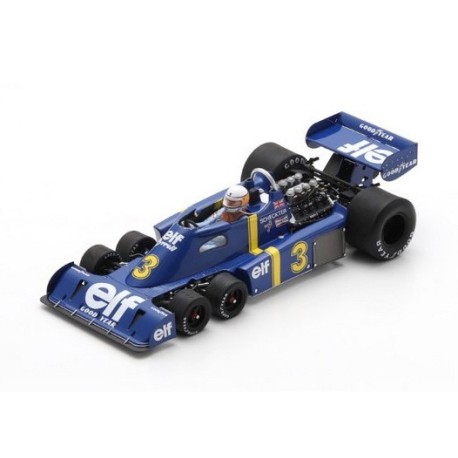 Tyrrell P34 3 Jody Scheckter F1 Winner Suède 1976 Spark 18S1027
