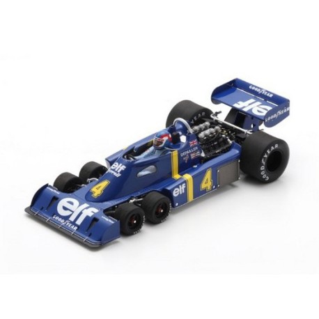 Tyrrell P34 4 Patrick Depailler F1 2nd Suède 1976 Spark 18S1028