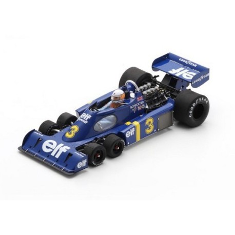 Tyrrell P34 3 Jody Scheckter F1 2nd Grande-Bretagne 1976 Spark 18S1029