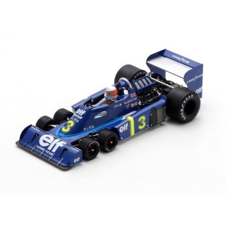 Tyrrell P34 3 Jody Scheckter F1 Japon 1976 Spark 18S1031