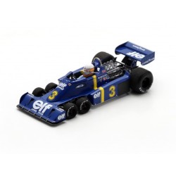Tyrrell P34 3 Jody Scheckter F1 Winner Suède 1976 Spark S7306