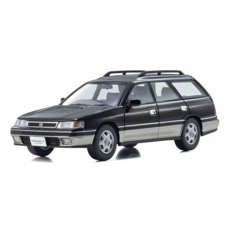 Subaru Legacy Touring SW GT 2001 Black Silver Kyosho 03934BK