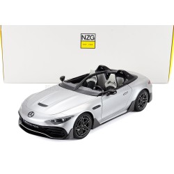 Mercedes Benz SL AMG 4.0L V8 Biturbo 585cv PureSpeed Spider Open 2025 Silver NZG 111100055