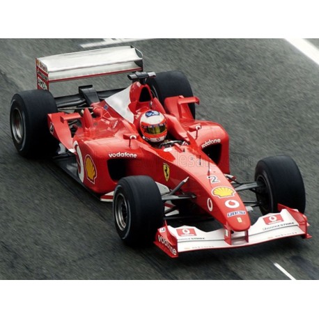 Ferrari F2002 2 Rubens Barrichello F1 2nd Saint Marin 2002 BBR BBRC1862A2-VET