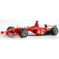 Ferrari F2002 1 Michael Schumacher F1 Winner France 2002 BBR BBRC1862B1-VET