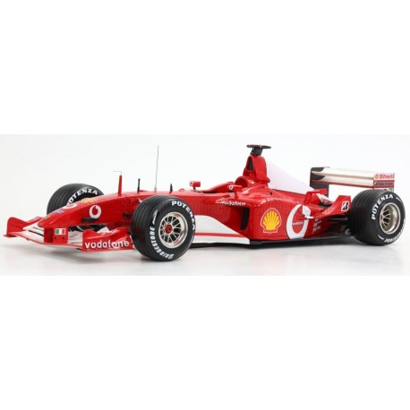 Ferrari F2002 1 Michael Schumacher F1 Winner France 2002 BBR BBRC1862B1-VET