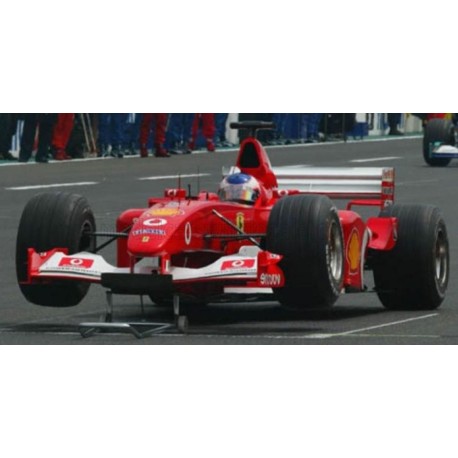Ferrari F2002 2 Rubens Barrichello F1 France 2002 BBR BBRC1862B2-VET