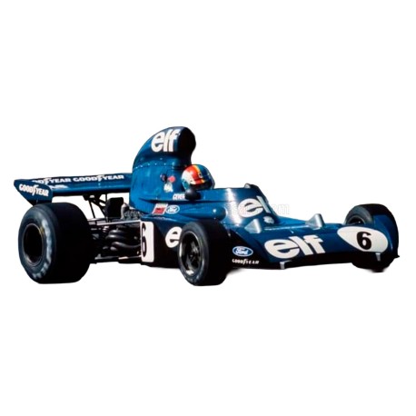 Tyrrell 006 6 François Cevert F1 4th Monaco 1973 GP Replicas GP190BWD
