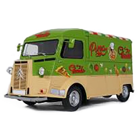 Citroen Type HY Guido Pizza 1969 Green Yellow Solido S1804823