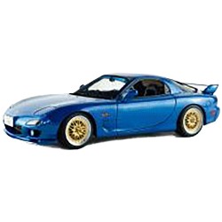 Mazda RX-7 FD3S Coupe 1999 Blue Met Solido S1810611