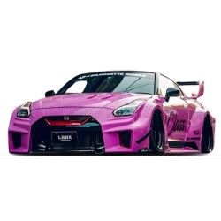 Nissan GT-R R35 Liberty Walk Silhouette Coupe 2025 Pink Solido S1815601