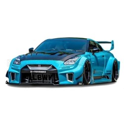 Nissan GT-R R35 Liberty Walk Silhouette Coupe 2025 Blue Solido S1815602