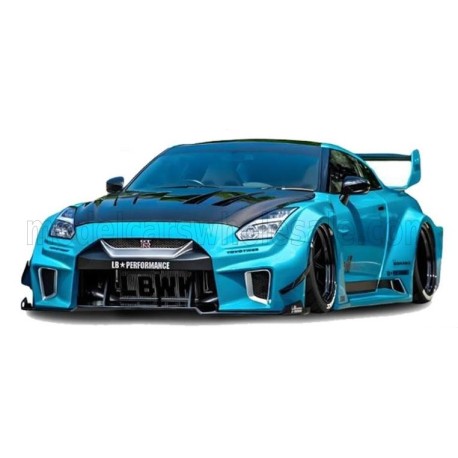 Nissan GT-R R35 Liberty Walk Silhouette Coupe 2025 Blue Solido S1815602