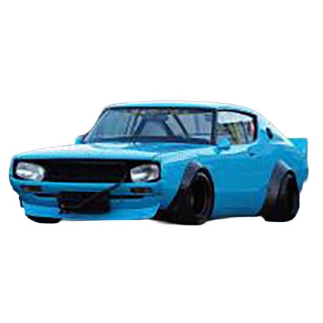 Nissan Skyline 2000 GT-R KPGC110 Kenmeri LB Works 1972 Blue Solido S4319801