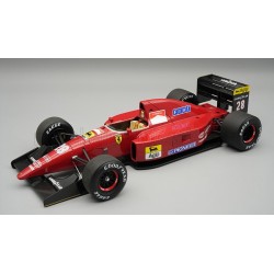 Ferrari F92A 28 Ivan Capelli F1 Grande-Bretagne 1992 Tecnomodel TM18-393D