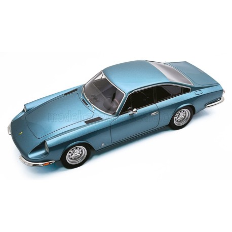 Ferrari 365 GT 2+2 Coupe 1967 Light Blue Met Tecnomodel TM18-395D
