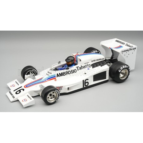 Shadow DN8 16 Jackie Oliver F1 Suède 1977 Tecnomodel TMD18-436A