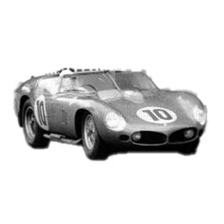 Ferrari 250 TR61 3.0L V12 Spider 10 Winner 24 Heures du Mans 1961 Top Marques TMR12-67A