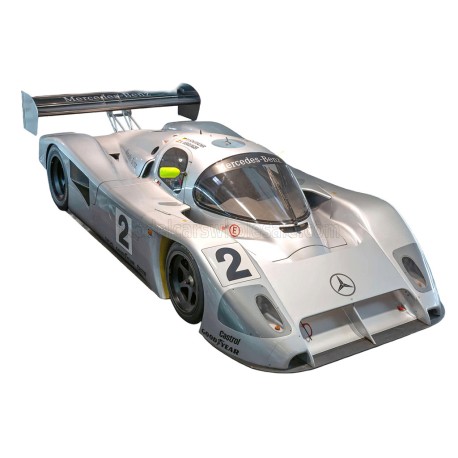 Mercedes Benz C291 C11 5.0L V8 Twin Turbo 2 2nd 430 Km Silverstone 1991 Top Marques TOP158C