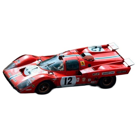 Ferrari 512M 5.0L V12 dirty version 12 3rd 24 Heures du Mans 1971 Top Marques TOP159AD