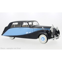 Rolls Royce Silver Wraith Empress by Hooper 1956 Black Light Blue MCG MCG18051