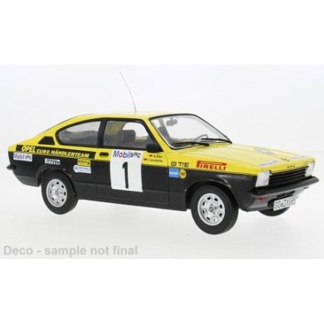 Opel Kadett C Coupe GT/E 1 Rallye Westfalen-Lippe 1977 W. Rohrl - H. Menne MCG MCG18651R