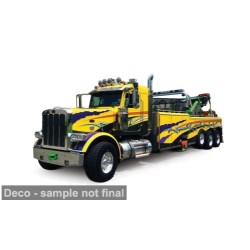 Peterbilt 359 Wrecker 1980 Yellow Purple IXO U43TTR004