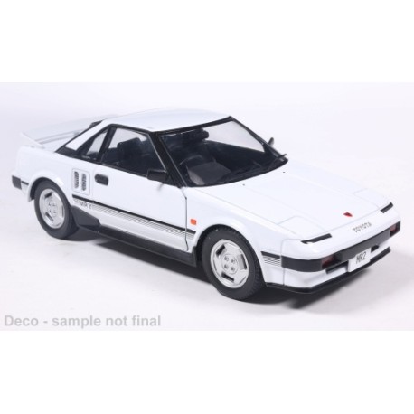 Toyota MR2 1984 White Whitebox WB124280