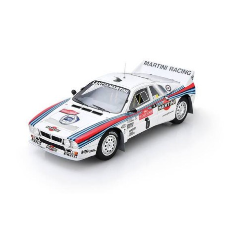 Lancia 037 Rally 6 Winner Rallye Sanremo 1983 M. Alen - I. Kivimaki Spark 18S1210