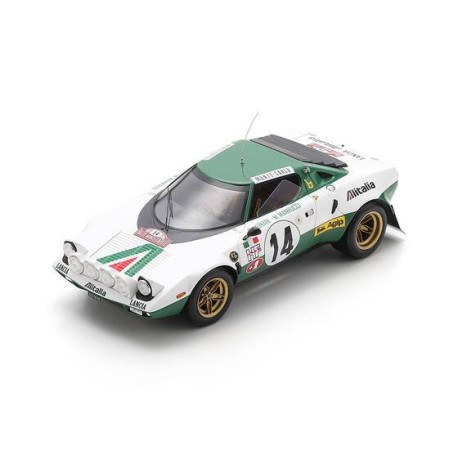 Lancia Stratos 14 Winner Rallye Monte Carlo 1975 S. Munari - M. Mannucci Spark 18S945