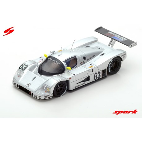 Sauber Mercedes C9 63 Winner 24 Heures du Mans 1989 Spark 43LM89