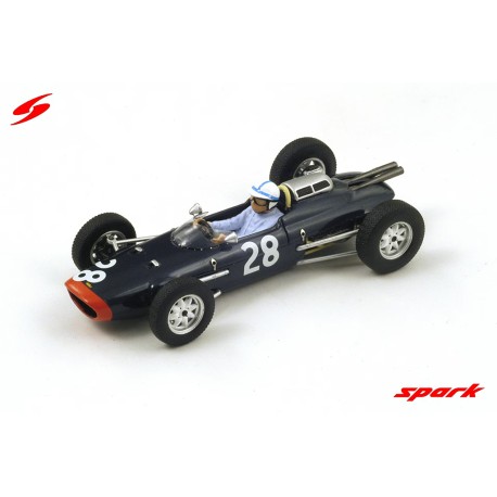 Lola MK4 28 John Surtees F1 4th Monaco 1962 Spark S1814