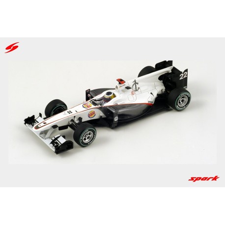 Sauber C29 22 Pedro De La Rosa F1 2010 Spark S3006