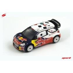 Citroen DS3 WRC 1 Winner Rallye de Sardaigne 2011 S. Loeb - D. Elena Spark S3306