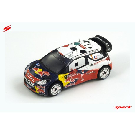 Citroen DS3 WRC 1 Winner Rallye de Sardaigne 2011 S. Loeb - D. Elena Spark S3306