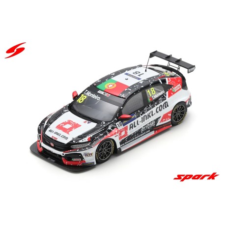 Honda Civic Type R TCR 18 2nd Race 3 WTCR Hungaroring Tiago Monteiro 2020 Spark S8965