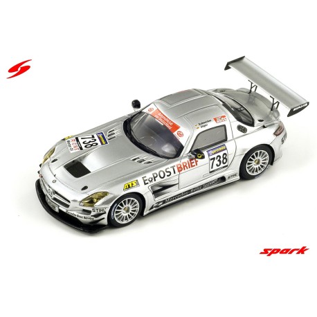 Mercedes Benz SLS AMG GT3 738 VLN Nurburgring 2010 Spark SG006