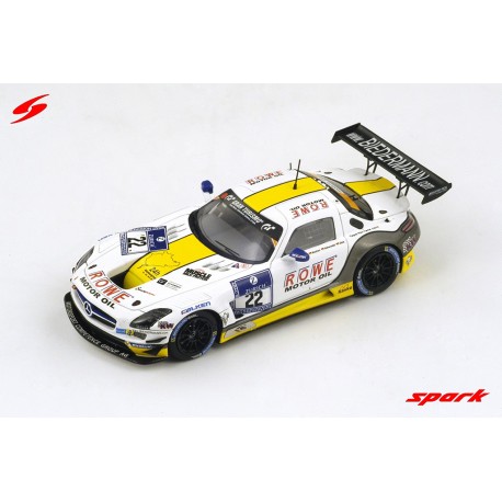 Mercedes Benz SLS AMG GT3 22 3rd 24 Heures du Nurburgring 2014 Spark SG130