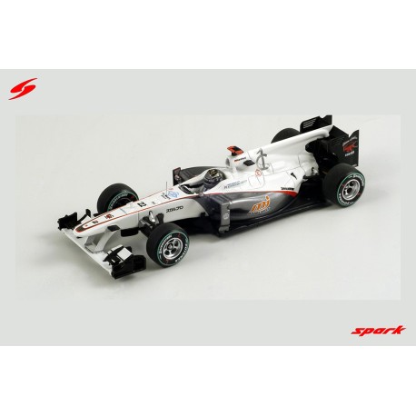 Sauber C29 Heidfeld 22 Nick Heidfeld F1 Japon 2010 Spark SJ002