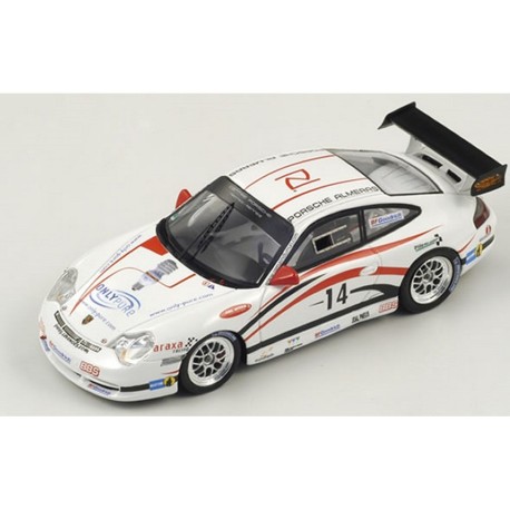 Porsche 996 14 Winner Grand Challenge Pole Mécanique d'Alès Romain Dumas 2008 Spark MX017