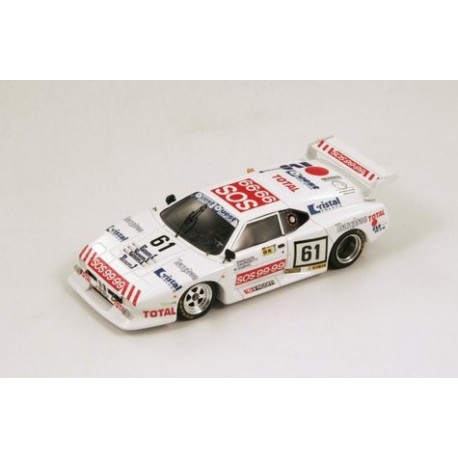 BMW M1 61 8th 24 Heures du Mans 1982 Spark S1585