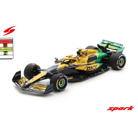 McLaren Mercedes MCL38 4 Lando Norris F1 Monaco 2024 Spark 12S048