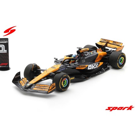 McLaren Mercedes MCL38 81 Oscar Piastri F1 Winner Hongrie 2024 Spark 12S051