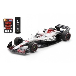 Red Bull RB21 with pitboard 1 Max&nbsp;Verstappen F1 Winner Japon 2025 Spark 12S054