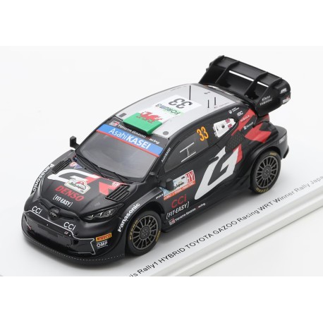 Toyota Yaris Rally1 Hybrid 33 Winner Rallye du Japon 2024 E. Evans - S. Martin Spark S6880