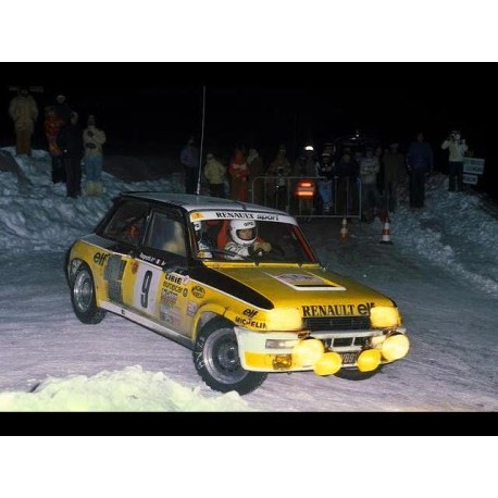 Renault R5 Turbo night version dirty version 9 Winner Rallye Monte Carlo 1981 Ragnotti - Andrié Top Marques TMR12-70AD